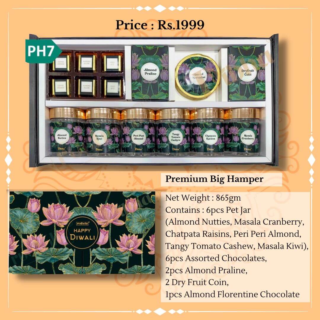 Diwali Chocolate, Dry Fruits Hampers 03